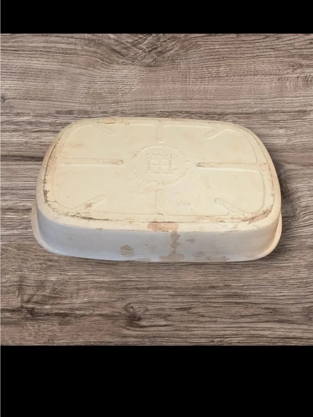 The Pampered Chef 9” x 13” Baker Stone Wear Rectangle Pan Family Heritage